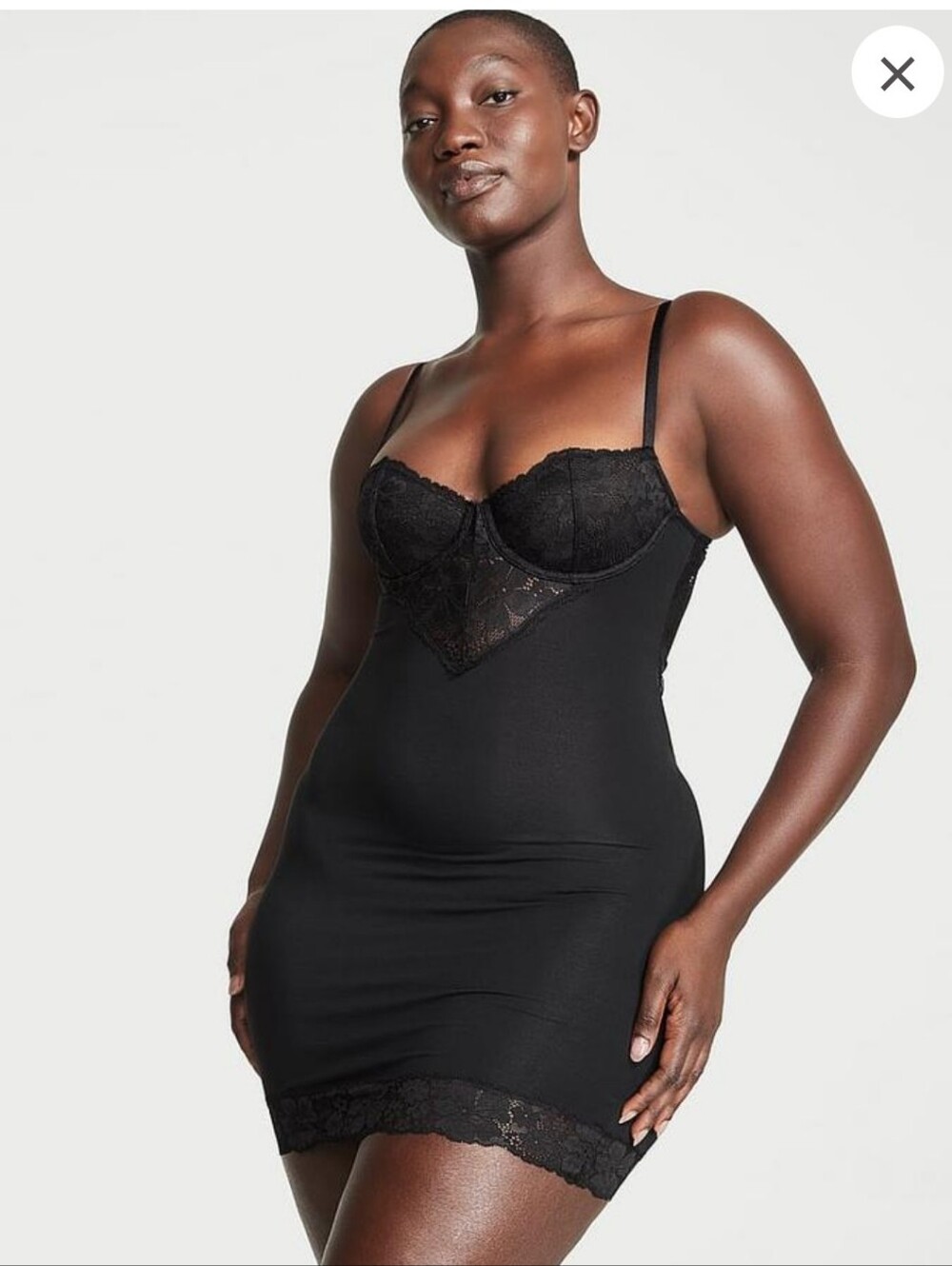 Victoria's Secret Modal & Lace Mini Slip